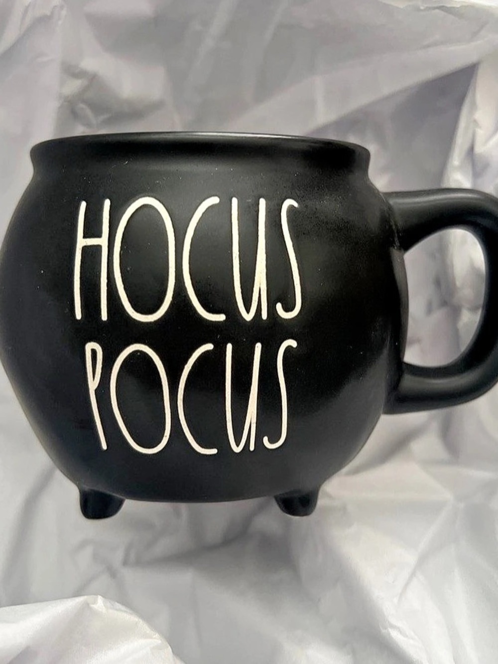 Rae Dunn cauldron mugs Black
